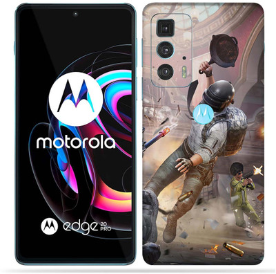 OggyBaba OggyBaba Moto Edge 20 pro Mobile Skin(Pub G Pan Fight)
