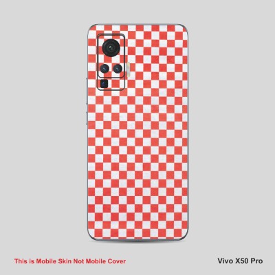 VYBE The Smart Choice Vivo X50 Pro Pattern Mobile Skin Mobile Skin(Multi ColourCI13)