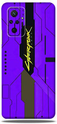 Mclaxa REALME 10 PRO 5G, Purple Cyberpunk For realme 10 pro, realme 10pro 5G Mobile Skin(Purple Cyberpunk skin (Only Back Panel Coverage))