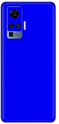 Vcare GadGets Vivo X50 Pro Mobile Skin(Blue Matte)