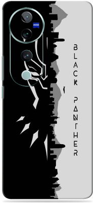 WeCre8 Skin's Vivo V40 Pro 5G Premium Vinyl Mobile Skin (Multicolor) Mobile Skin(Black Panther)