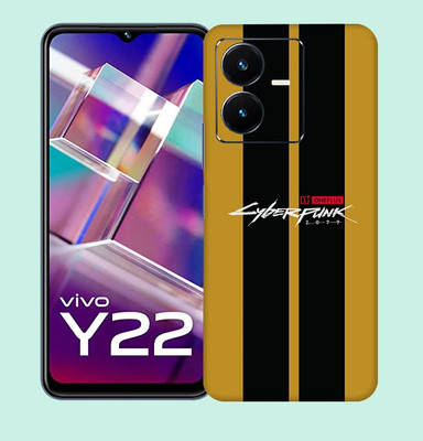 Gizmo Wraps Vivo Y22 Mobile Skin(Multicolor Cyberpunk Line)