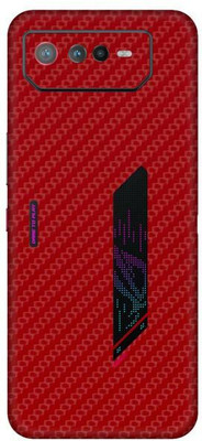 Vcare GadGets ROG Phone 6 5G Mobile Skin(Red)