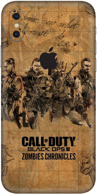 wrap craft Apple iPhone X Mobile Skin(Multicolor)