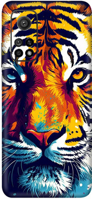 wrap craft MI 10T 5G Premium Vinyl Mobile Skin(Multicolor)