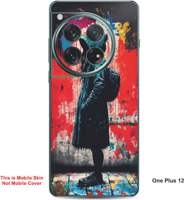 VYBE The Smart Choice One Plus 12 Abstract Embossed Mobile Skin(Persian A13)