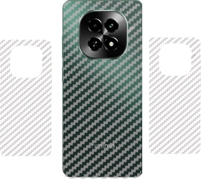 SHIVATRIX REALME C63 5G, || 3D CARBON FIBER UTRA THIN BACK LAMINATION || (PACK OF 2) Mobile Skin(Transparent)