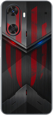 FCS Huawei Enjoy 60 Printed Back skin Mobile Skin(Red Magic Texture)