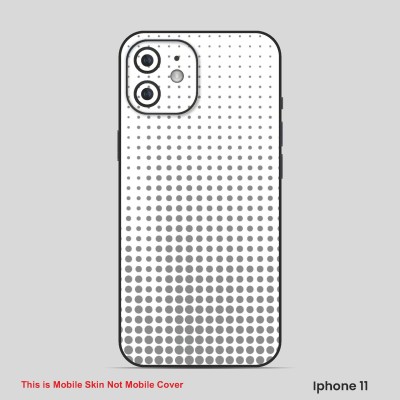 VYBE The Smart Choice iPhone 11 Pattern Mobile Skin(Oslo Grey 1)