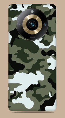 WeCre8 Skin's Realme 11 pro plus 5g Mobile Skin(Camo_Winter Mobile Skin)