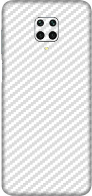 ARAYLE Redmi Note 9 Pro Max Mobile Skin(Transparent 3D Carbon Fiber Edge To Ege)
