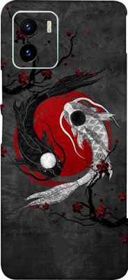 TJ CREATION Vivo Y15c 5g Mobile Skin(Ultra Super Yin Yang Skin With High Matte Finish.)