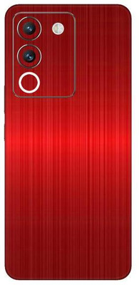 Vcare GadGets Vivo Y200 5G Mobile Skin(Red Titanium)