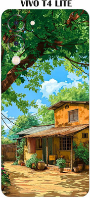 wrap craft VIVO T4 LITE 5G Premium Vinyl BACK 12 Mobile Skin(Multicolor)