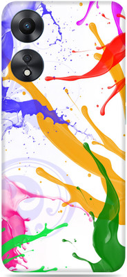 SkinoMania OPPO A78 5G Mobile Skin(Multicolor Random-Painting)