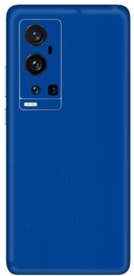 Vcare GadGets Vivo X60 Pro Plus Mobile Skin(Blue Glossy)