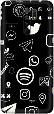 ScreenMart Xiaomi Redmi 9 Mobile Skin(Multicolor)