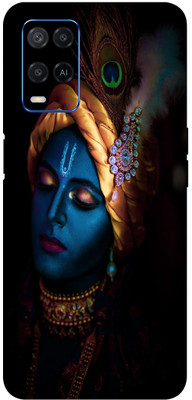 BUGGU Oppo A54 Mobile Skin(Ultra Super Enlightened Krishna Skin With High Matte Finish.)