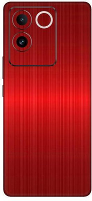 Vcare GadGets Vivo T2 Pro 5G Mobile Skin(Red Titanium)