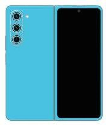 Vcare GadGets Galaxy Z Fold 5 (5G) Mobile Skin(Blue Satin)