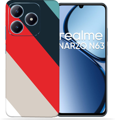OggyBaba OggyBaba Realme Narzo N63 Mobile Skin(Obligue Line)