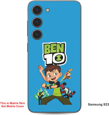 VYBE The Smart Choice Samsung S23 Ben 10 Embossed Mobile Skin(Curious Blue 12)