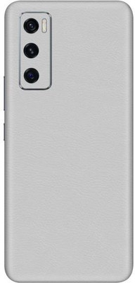 Vcare GadGets Vivo V20 SE Mobile Skin(Leather White)