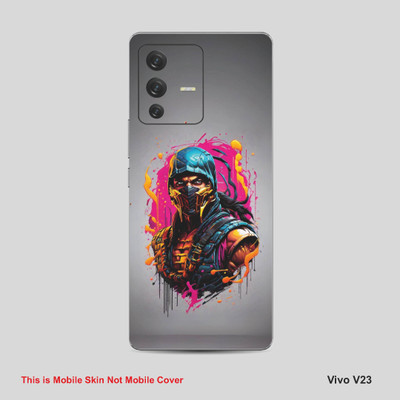 VYBE The Smart Choice Vivo V23 Super Hero Mobile Skin(Multy colorF\28)