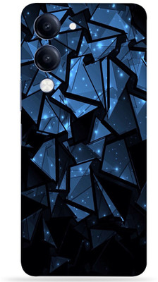 OggyBaba T4 Lite 5g Mobile Skin(Blue Poly)