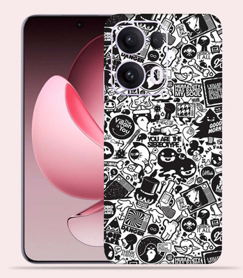 OggyBaba OggyBaba Oppo Reno 13 pro Mobile Skin(Doodle-Art)