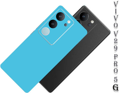 BugguSkin VIVO V29 PRO 5G, VIVO V29 PRO 5G, VIVO V29 PRO 5G Mobile Skin(Ultra Light blue Matte Skin With High Matte Finish.)