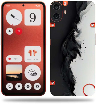 WeCre8 Skin's WeCre8 Skin's Nothing_CMF_Phone_1 Mobile Skin(B&W Art)