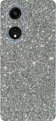 AsSkin Oppo A1 Pro 5G, A1 Pro 5G Mobile Skin(Ultra Super Grey Glitter Wrap Sticker With High Gloss Finish).)