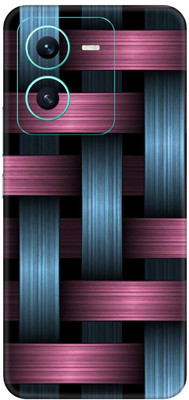 aadia ® VIVO V25 5G PRINTED VINYL WRAP DECAL LAMINATION STICKER (MATTE) Mobile Skin(Multicolor)