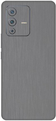 Vcare GadGets Brushed Silver vivo V23 Pro 5G Mobile Skin(Brushed Silver)