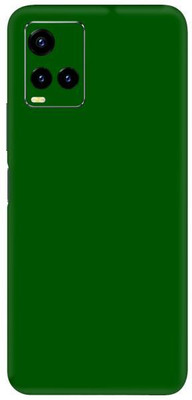 Vcare GadGets Green Glossy vivo Y21 T Mobile Skin(Green Glossy)