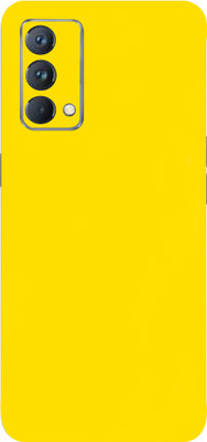 BUGGU Realme GT Master Edition, Realme gt me Mobile Skin(Ultra Super Yellow Matte Skin With High Matte Finish.)