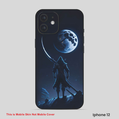 VYBE The Smart Choice iPhone 12 Horror Mobile Skin(Rock Blue 11)