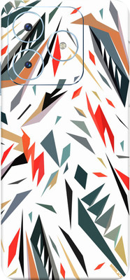 SkinoMania Realme Narzo N63 5G Mobile Skin(Multicolor texture Multicolor Mobile Skin)