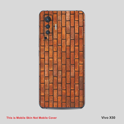 VYBE The Smart Choice Vivo X50 Pattern Mobile Skin Mobile Skin(Multi ColourCH2)