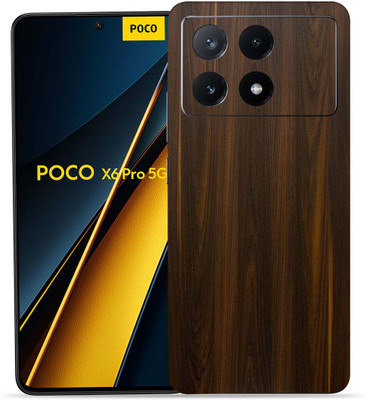WeCre8 Skin's WeCre8 Skin's POCO X6 Pro 5G Mobile Skin(Mahogany Wood)