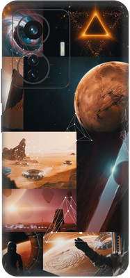 AMTHA AMTHA Vivo IQOO Z6 Mobile Skin(Multicolor)