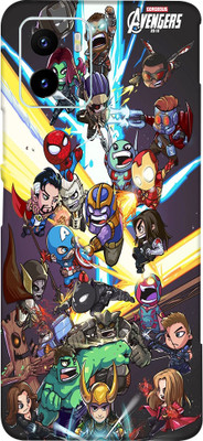 TJ CREATION Vivo Y15c 5g Mobile Skin(Ultra Super Avengers Team Skin With High Matte Finish.)