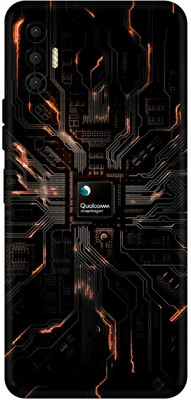 wrap craft Tecno Spark 8 Pro Premium Vinyl Mobile Skin(Multicolor)