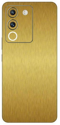 Vcare GadGets Vivo Y200 5G Mobile Skin(Brushed Gold)
