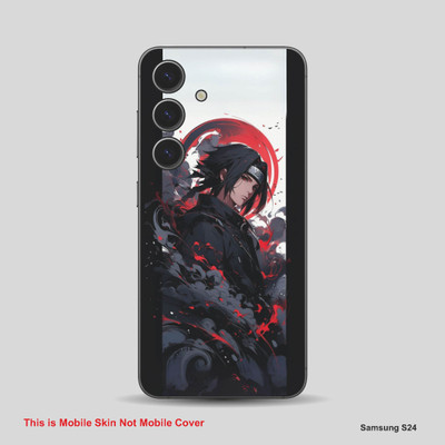VYBE The Smart Choice Samsung S24 Naruto Mobile Skin Mobile Skin(White Grey 01)