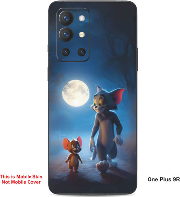 VYBE The Smart Choice One Plus 9R Animated Little Boy Mobile Skin(Light Moss Green 21)