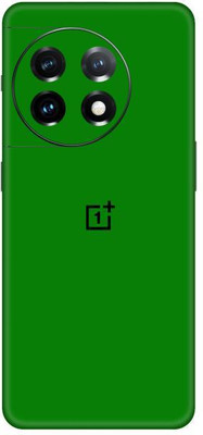 Vcare GadGets One Plus 11 5G With Logo Mobile Skin(Green)