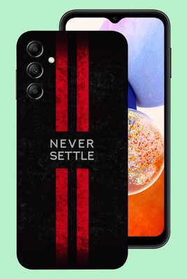 WeCre8 Skin's Samsung Galaxy A14 5G Mobile Skin(Never Settle Multicolor Mobile Skin)