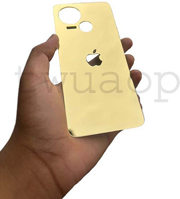 TWUAOP TECNO SPARK 10 5G MOBILE SKIN BACK PANNEL ACRYLIC SHEET Mobile Skin(Gold)